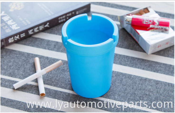 Car Products Ashtray STUB Out Glow in The Dark Cup SELF EXTINGUISHING Cigarette Ashtray Butt Bucket Portable Ashtray